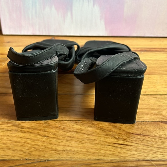 Black slingback sandal - Picture 4 of 4